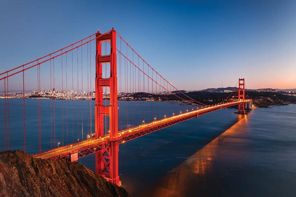 San Francisco: Golden Gate Bridge by Paul Rommer