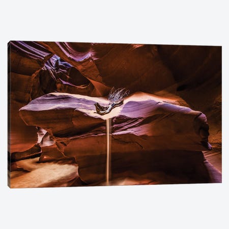 Sand Fall Canvas Print #PUR5701} by Paul Rommer Canvas Artwork