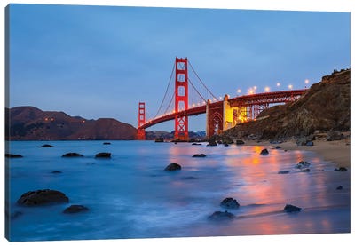 Golden Gate Bridge II Canvas Art Print - Golden Gate Bridge