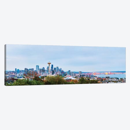 Downtown Seattle Canvas Print #PUR5714} by Paul Rommer Canvas Art