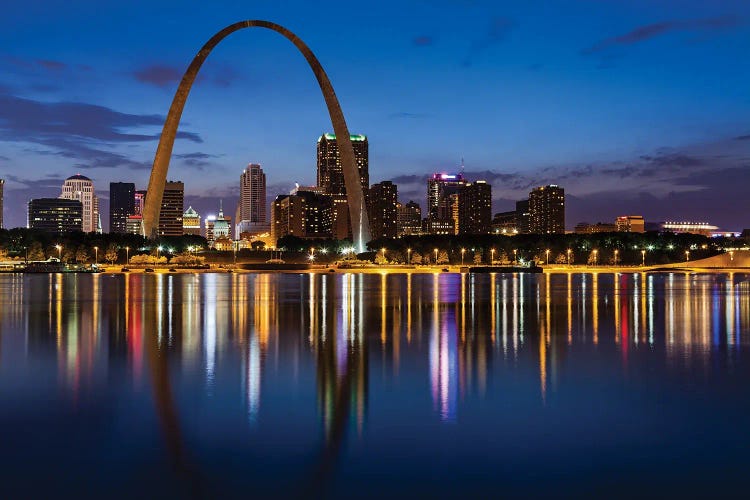 City Of St Louis Skyline