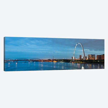 City Of St Louis II Canvas Print #PUR5724} by Paul Rommer Canvas Print