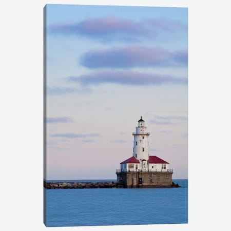 Chicago Harbor Lighthouse Canvas Print #PUR5728} by Paul Rommer Canvas Wall Art