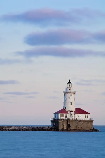 Harbors: Chicago Harbor Lighthouse by Paul Rommer