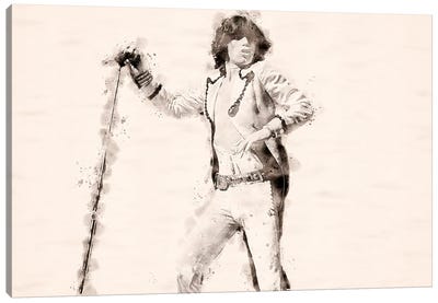 Mick Jagger Canvas Art Print - Mick Jagger