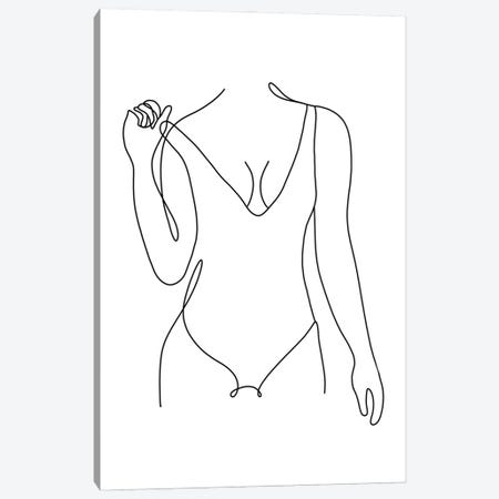 Minimalism Woman in White Body Paint 02 by IAmTheWalrussss on
