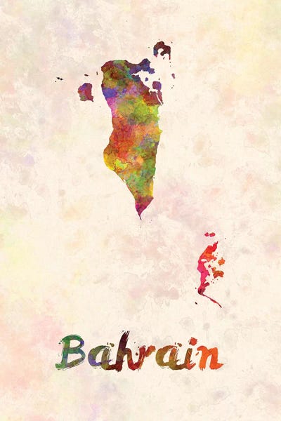 Paul Rommer: Bahrain In Watercolor by Paul Rommer