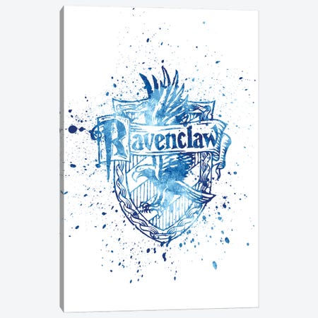 Harry Potter - Ravenclaw Canvas Print #PUR5869} by Paul Rommer Art Print