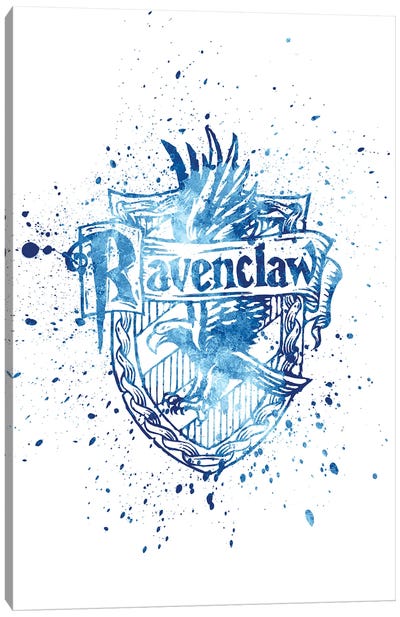 Harry Potter - Ravenclaw Canvas Art Print - Paul Rommer