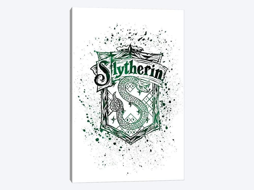 Harry Potter- Slytherin by Paul Rommer 1-piece Art Print