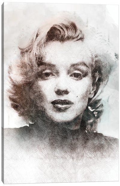 Marilyn Monroe II Canvas Art Print - Marilyn Monroe