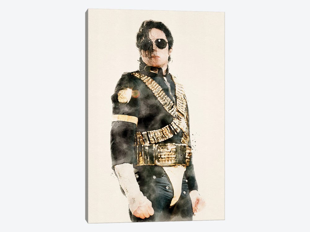 Michael Jackson by Paul Rommer 1-piece Canvas Artwork