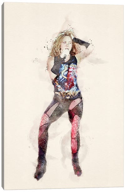 Shakira Canvas Art Print - Shakira