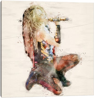 Shakira II Canvas Art Print - Shakira