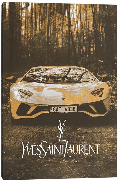 Fashion Posterfashion Car Poster Canvas Art Print - Lamborghini