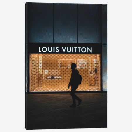 Louis Vuitton Fashion Photography Canvas Print #PUR5970} by Paul Rommer Art Print