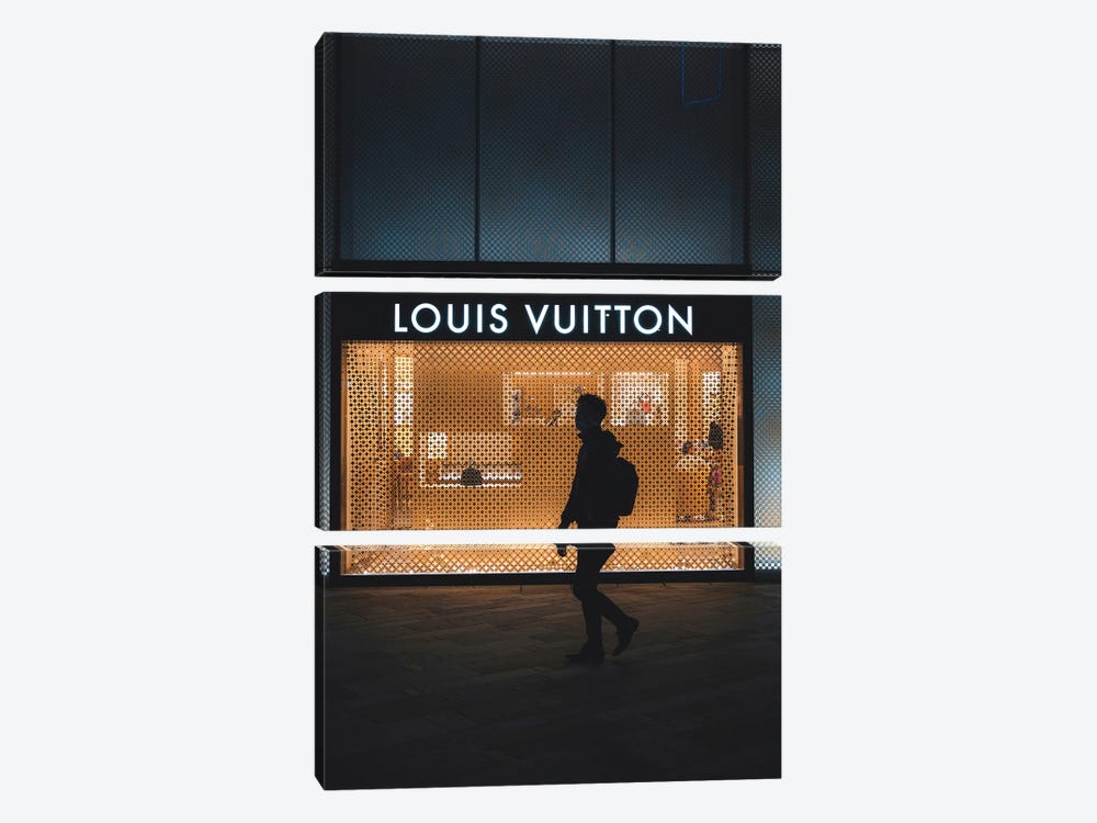 Louis Vuitton Fashion Photography by Paul Rommer 3-piece Canvas Print