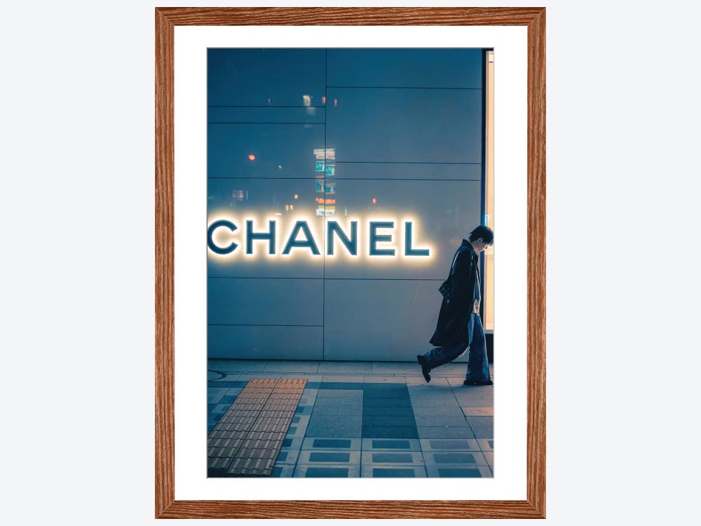 Paul Rommer Canvas Art Prints - Chanel Fashion Photography II ( Fashion > Fashion Photography art) - 40x60 in