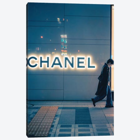 Chanel Fashion Photography Canvas Print #PUR5971} by Paul Rommer Art Print