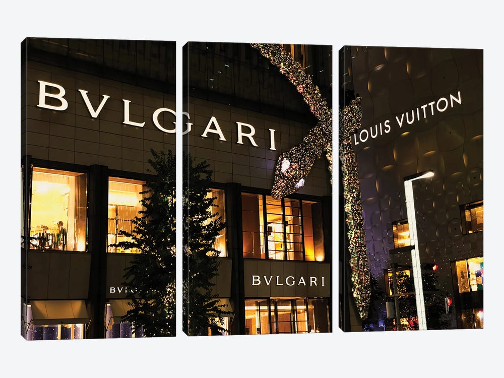 Bvlgari Fashion Photography by Paul Rommer 3-piece Canvas Artwork
