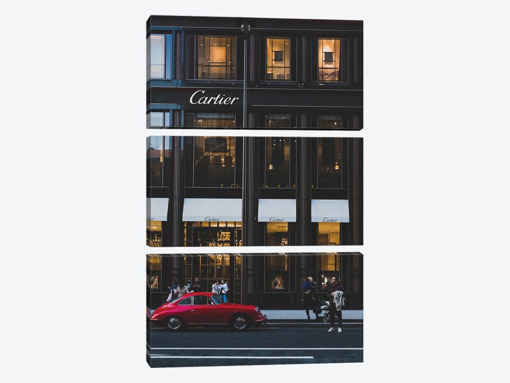 Cartier Fashion Photography by Paul Rommer 3-piece Canvas Print
