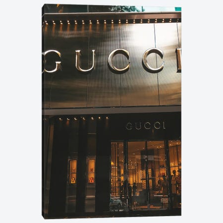 Fashion Brand Photography-Gucci Canvas Print #PUR5979} by Paul Rommer Art Print