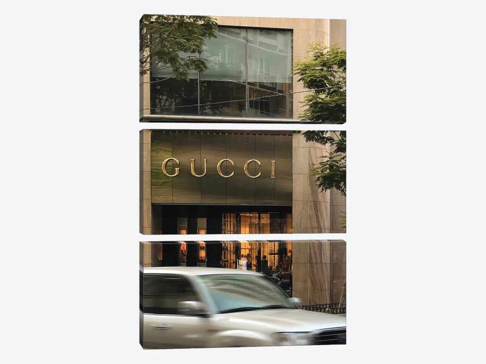 Fashion Brand Photography-Gucci III by Paul Rommer 3-piece Canvas Art