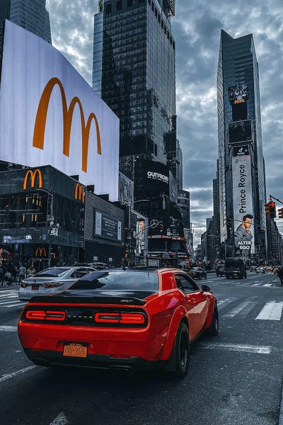 Dodge: Fashion And Luxury Poster II by Paul Rommer