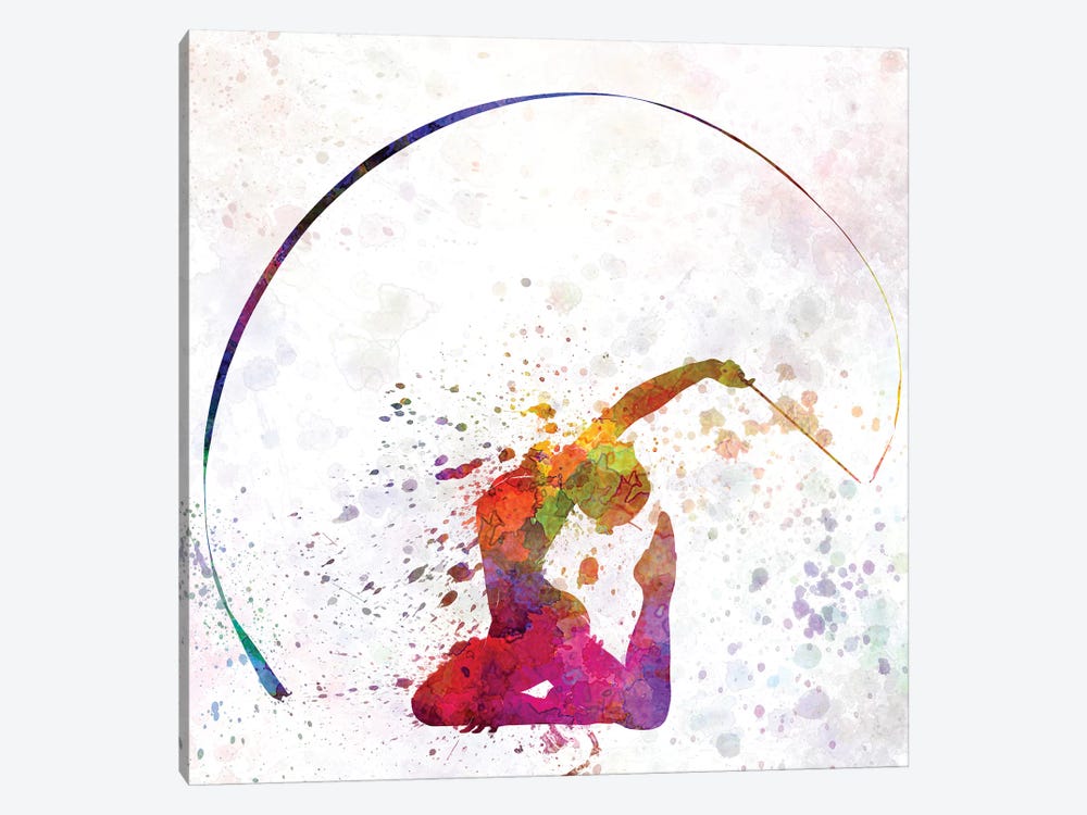 Rhythmic Gymnastics I by Paul Rommer 1-piece Canvas Art Print