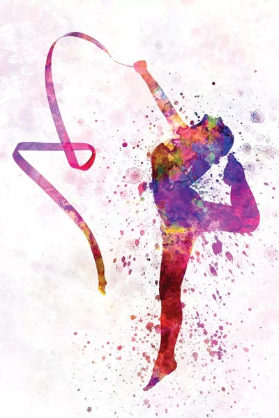 Rhythmic Gymnastics II by Paul Rommer acrylic art print