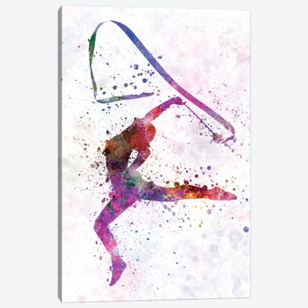 Rhythmic Gymnastics III Canvas Print #PUR606} by Paul Rommer Canvas Print