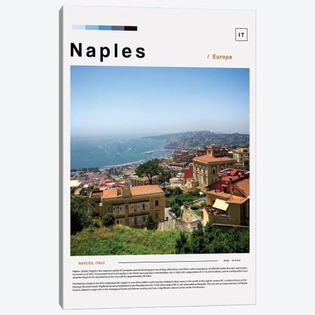Photo Poster Of Naples Canvas Print #PUR6100} by Paul Rommer Canvas Wall Art