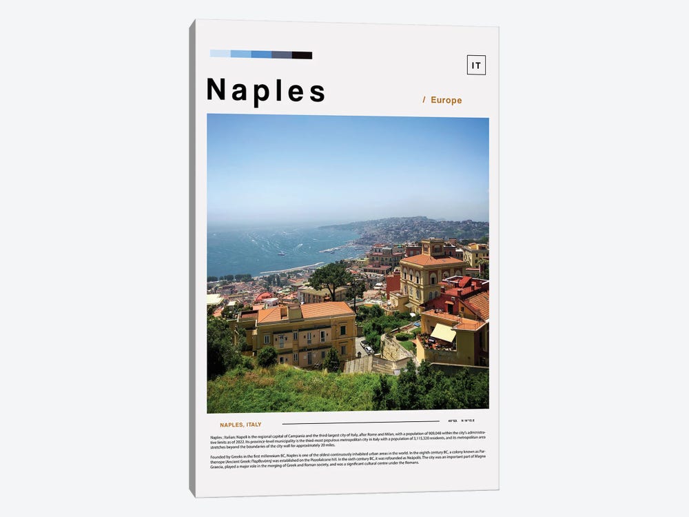 Photo Poster Of Naples by Paul Rommer 1-piece Art Print