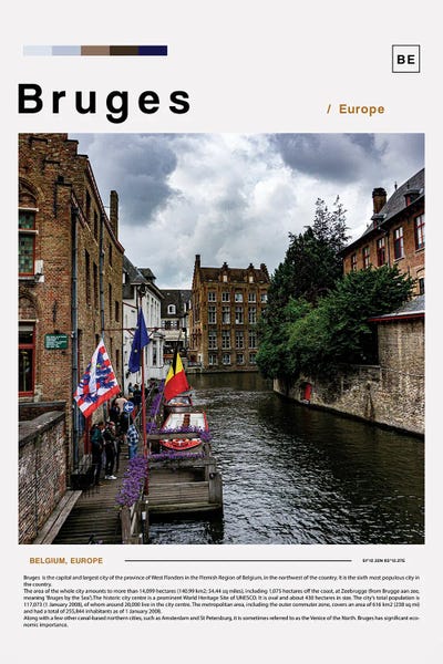 Paul Rommer: Bruges Photo Poster by Paul Rommer