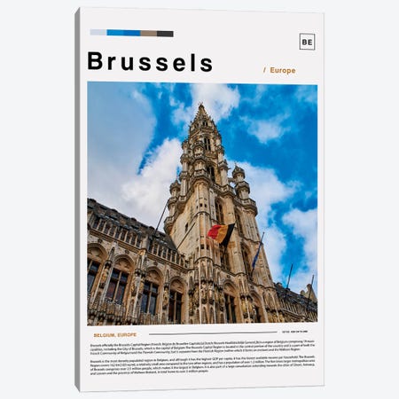 Brussels Photo Poster Canvas Print #PUR6104} by Paul Rommer Canvas Print