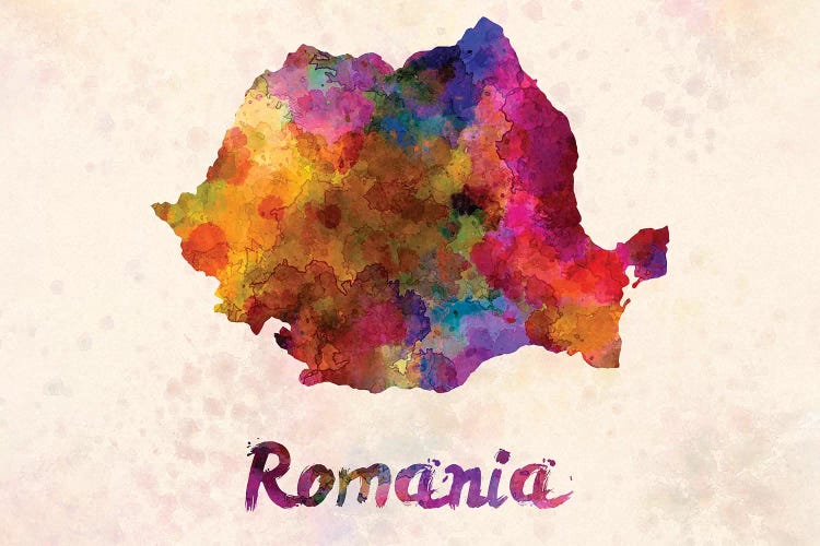 Romania In Watercolor