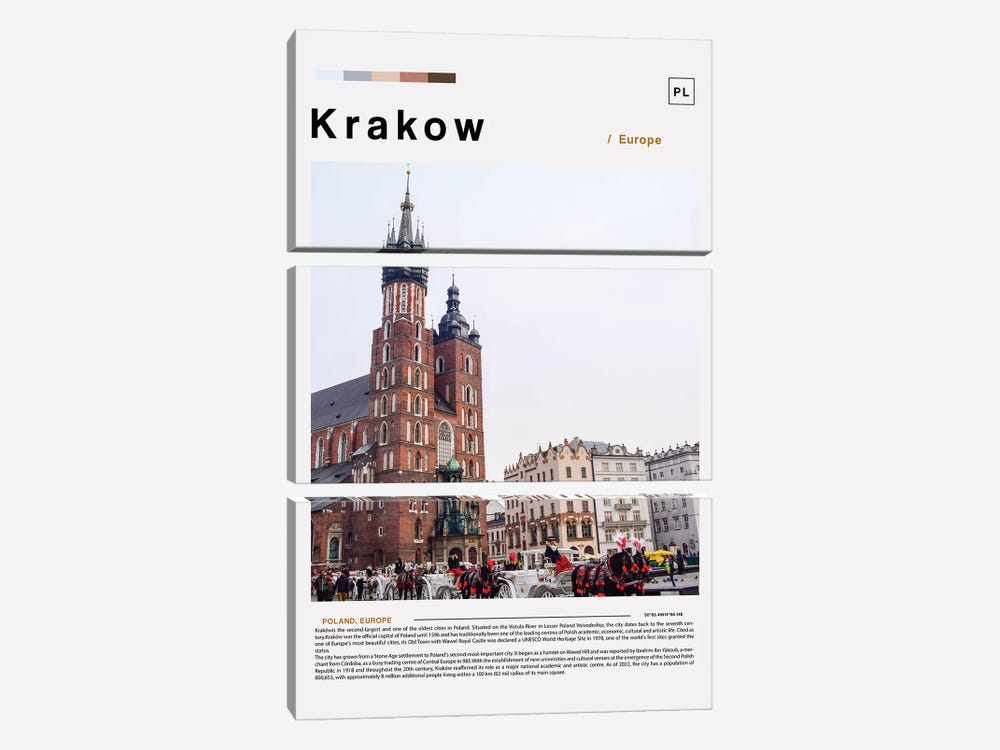 Krakow Landscape Poster by Paul Rommer 3-piece Art Print