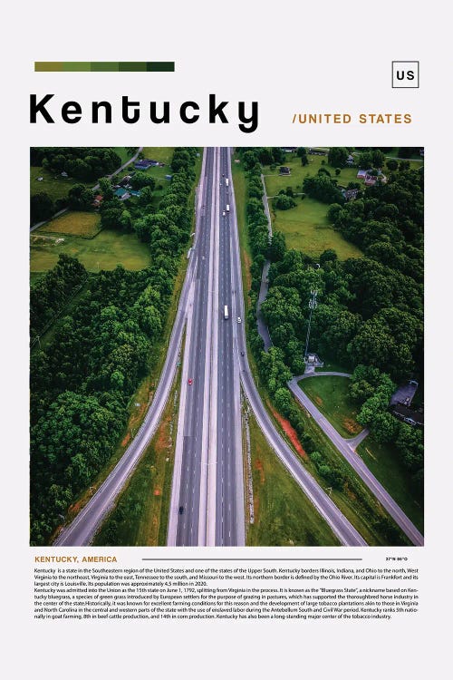 Kentucky Landscape Poster