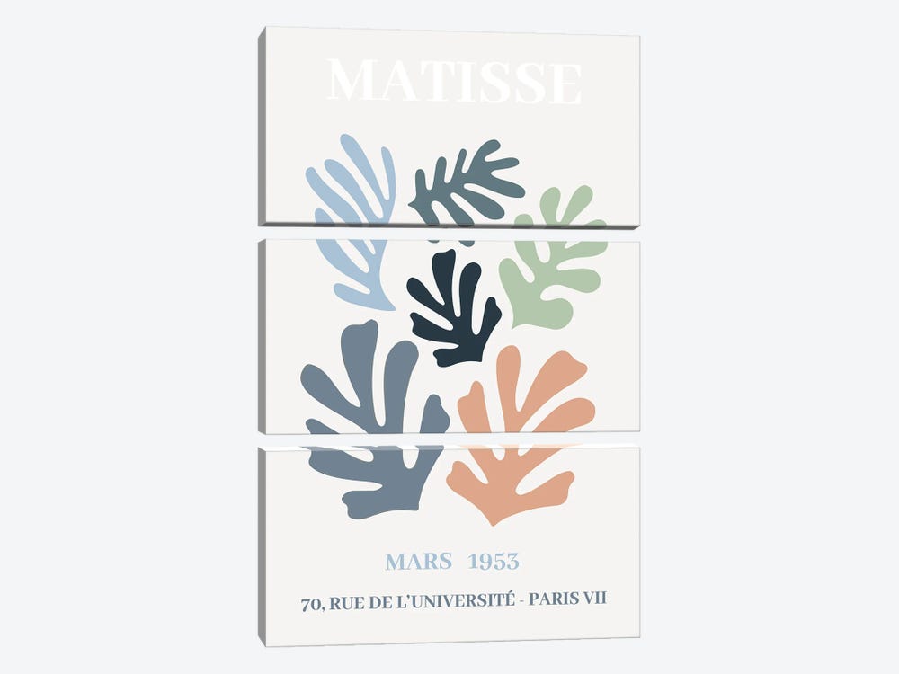 Matisse Pastel Abstract II by Paul Rommer 3-piece Art Print