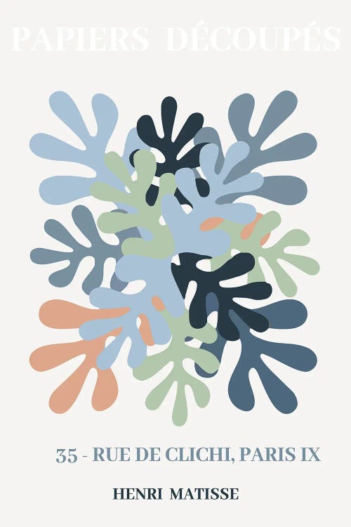 Matisse Pastel Abstract III by Paul Rommer wall art