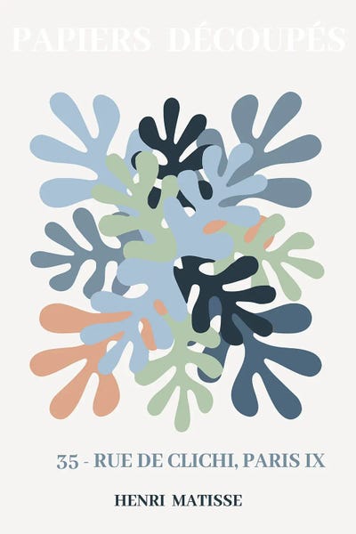 Fine Art Print: Matisse Pastel Abstract III by Paul Rommer