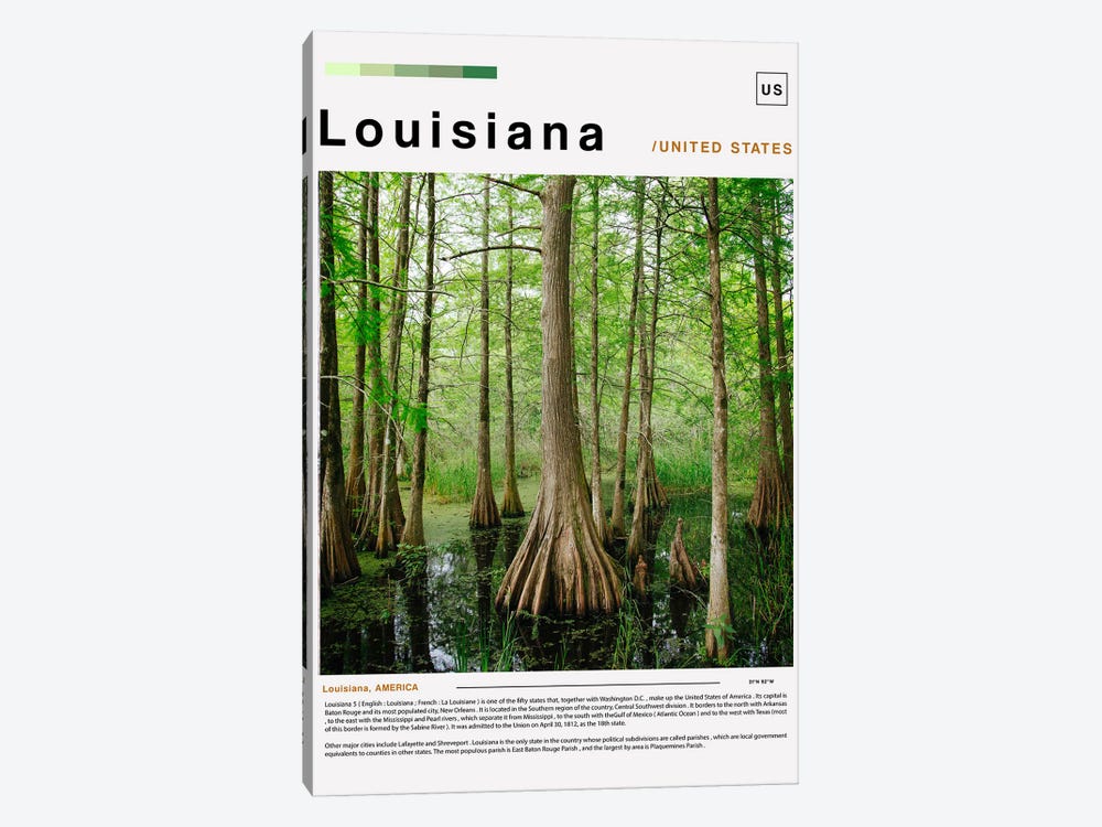 Louisiana II Poster Landscape by Paul Rommer 1-piece Art Print