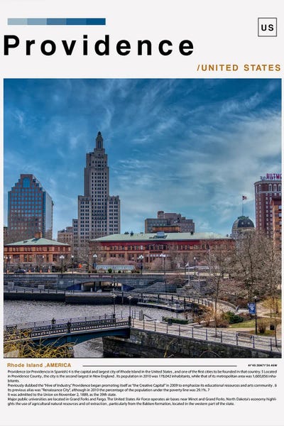 Providence: Providence Poster Landscape by Paul Rommer