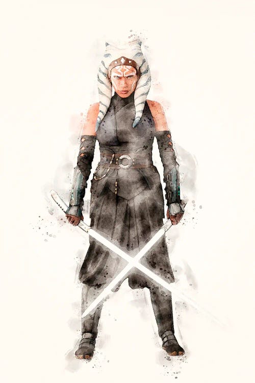 Ahsoka Tano Watercolor