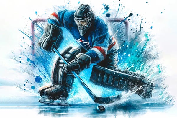 Hockey: Ice Hockey VI by Paul Rommer