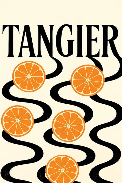 Tangier by Paul Rommer multi panel art