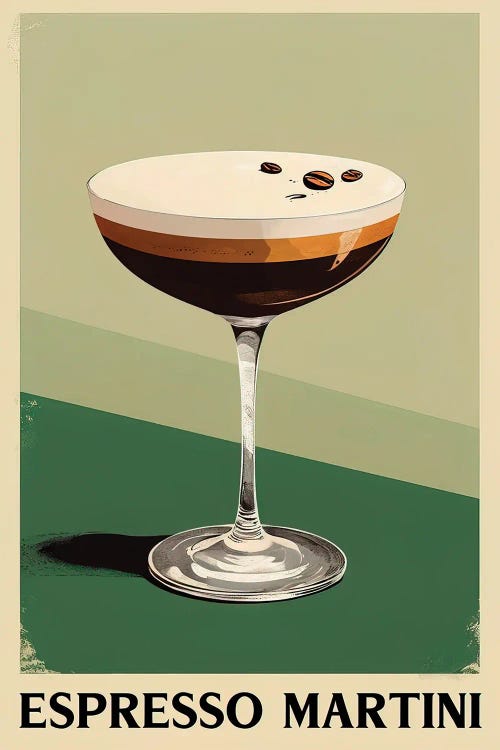 Espreso Martini by Paul Rommer canvas print