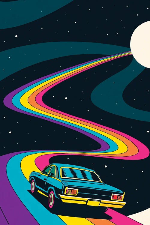 Highway Of The Universe by Paul Rommer wall art
