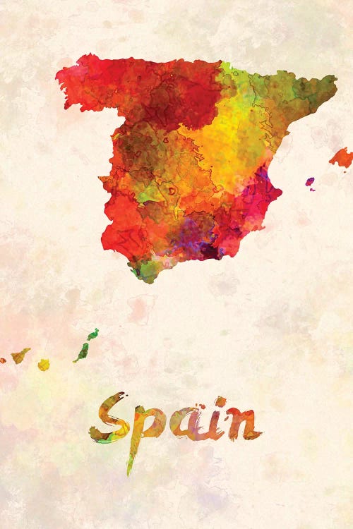 Spain In Watercolor