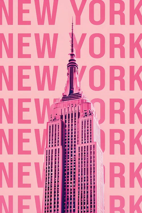 Pink Pop Art Of New York